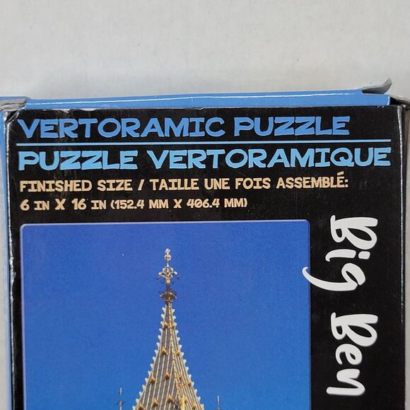 Big Ben Clock Tower Vertoramic 101 Piece Puzzle - Picture 2 of 4